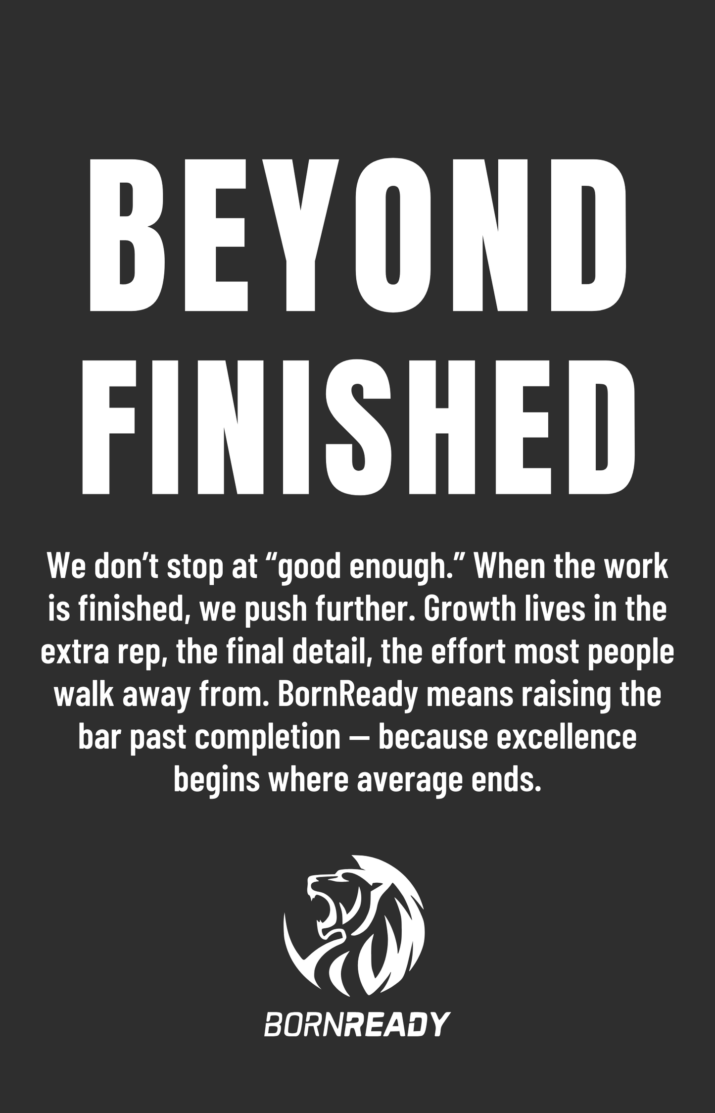 BORNREADY CORE VALUES