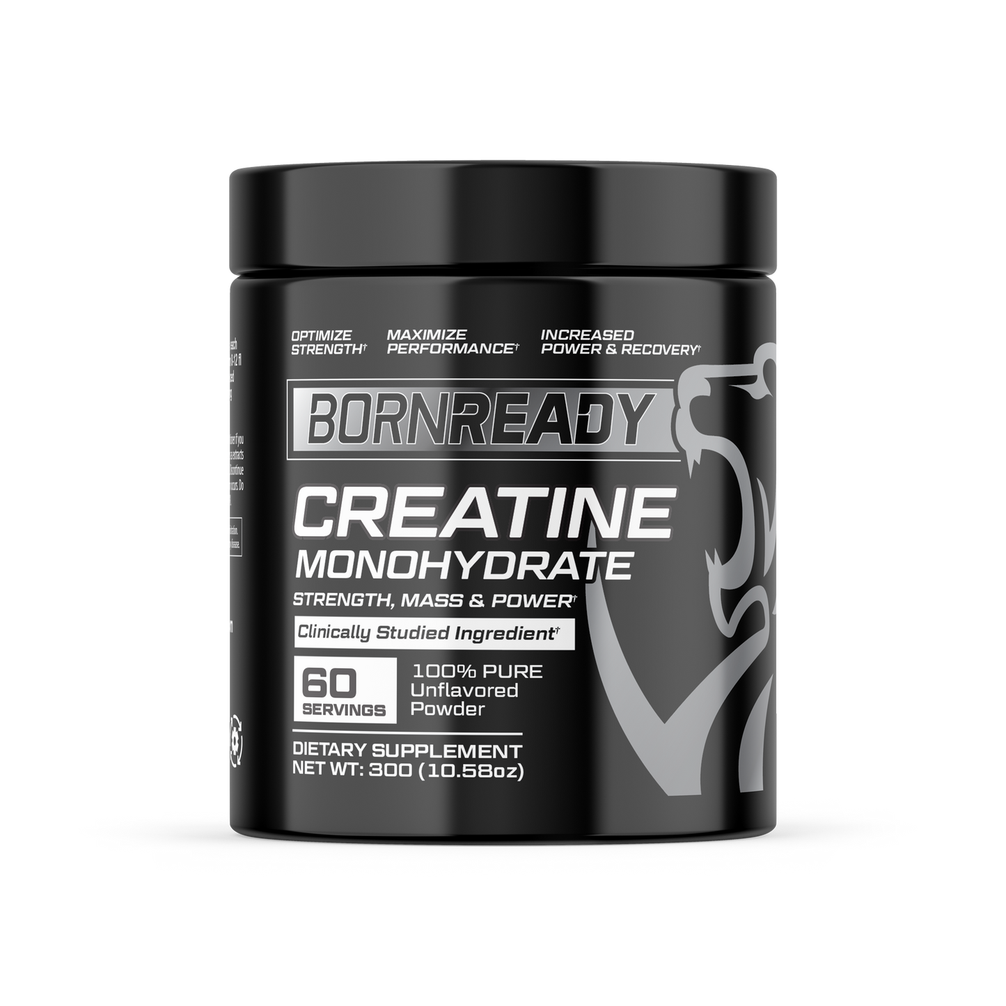 Bornready Nutrition-Creatine Monohydrate 60 Serv.