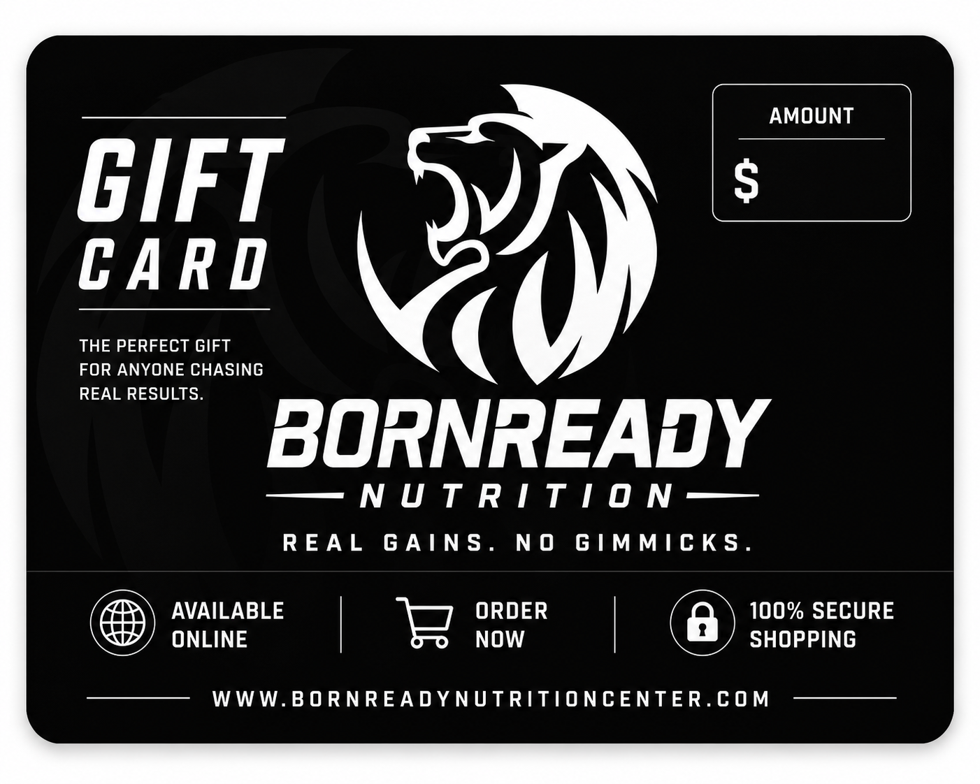 Born Ready Nutrition Gift Card