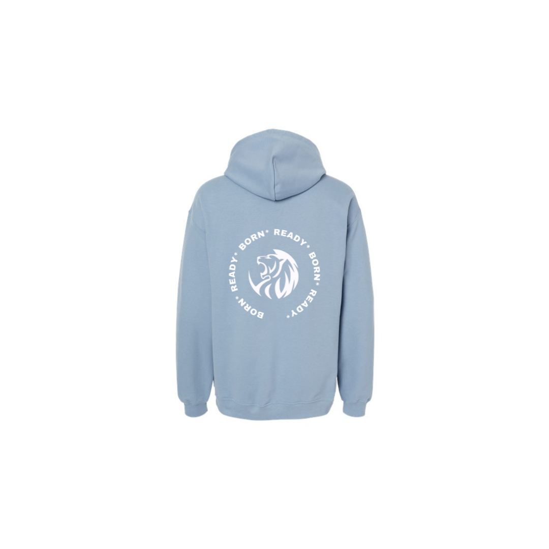 *Bornready Stone Blue Hoodie