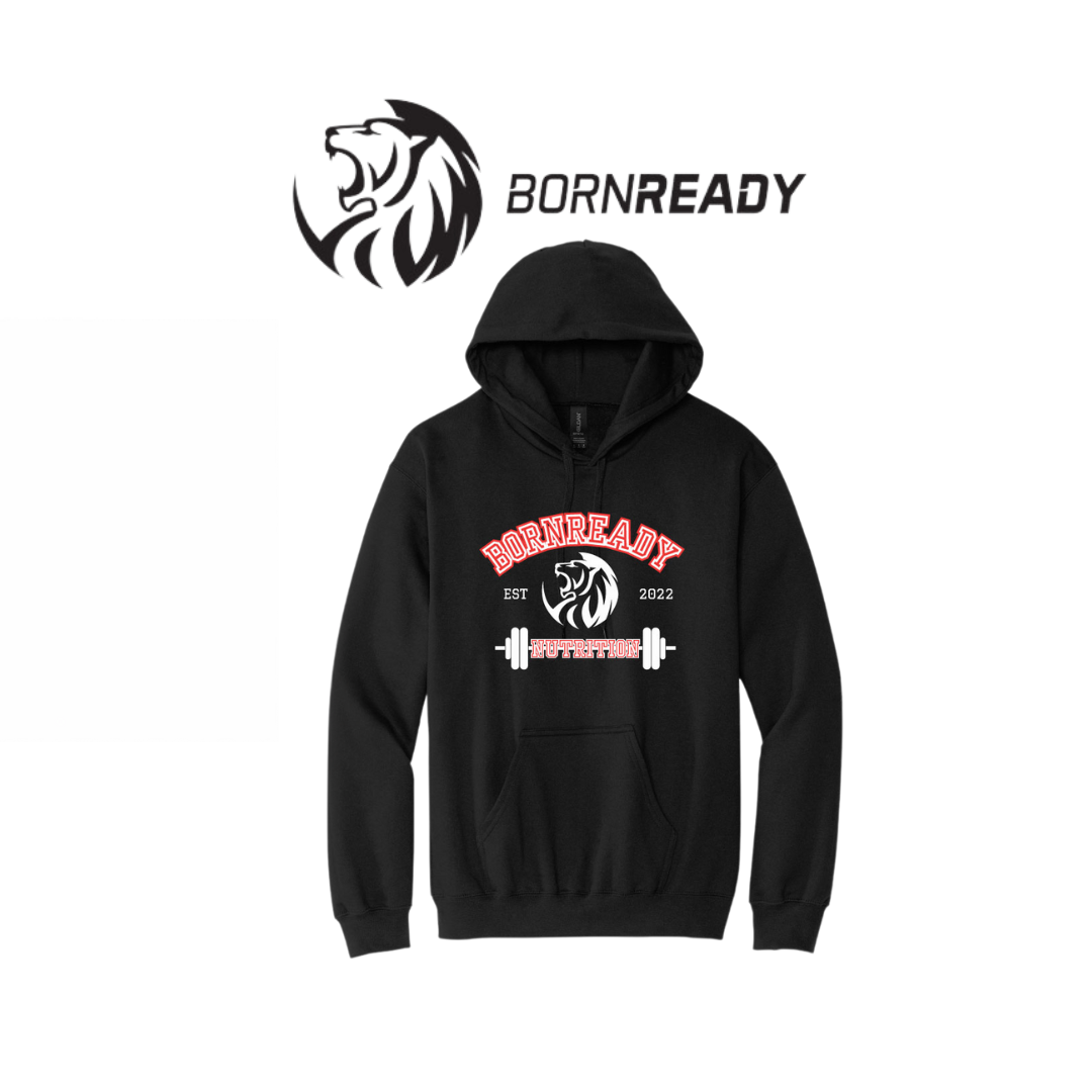 BRNC BARBELL BLACK HOODIE