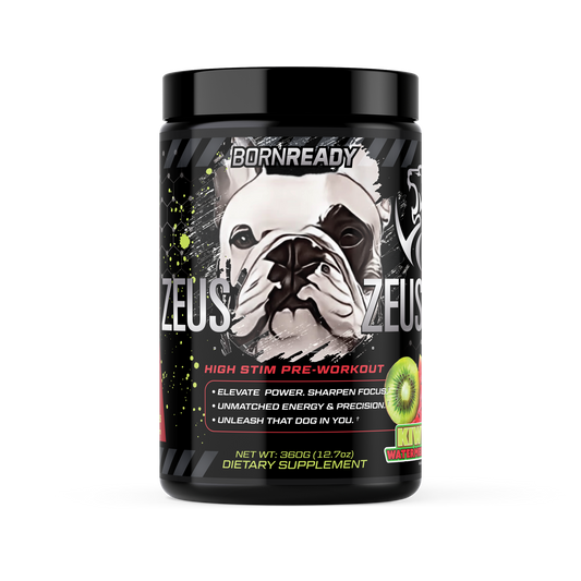 ZEUS - HIGH STIM PRE WORKOUT KIWI WATERMELON