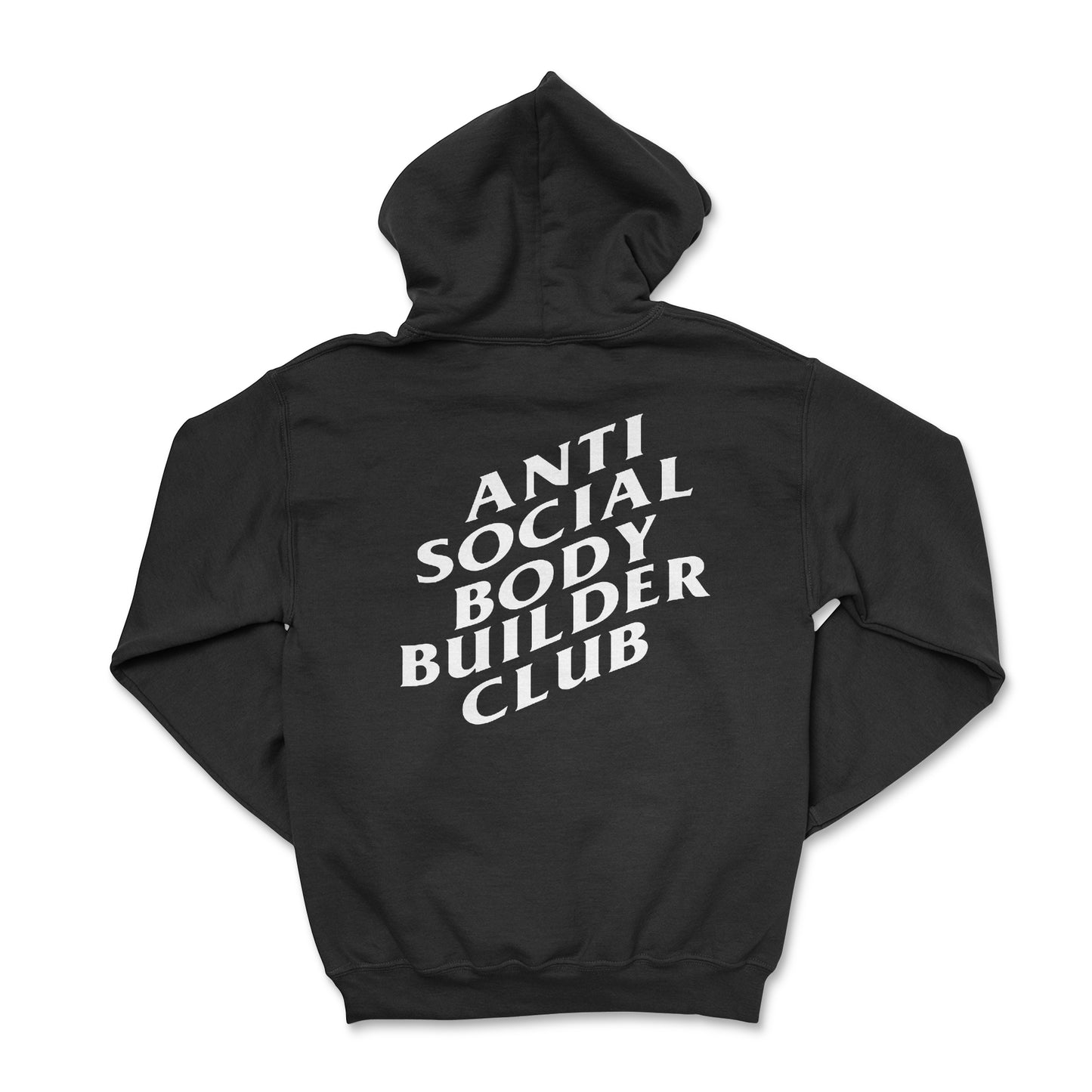 Born Ready Anti-Social Bodybuilder Hoodie