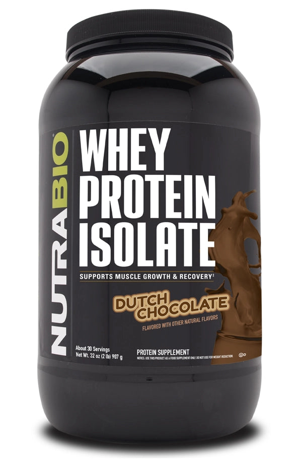 Nutra Bio 100% Whey Isolate