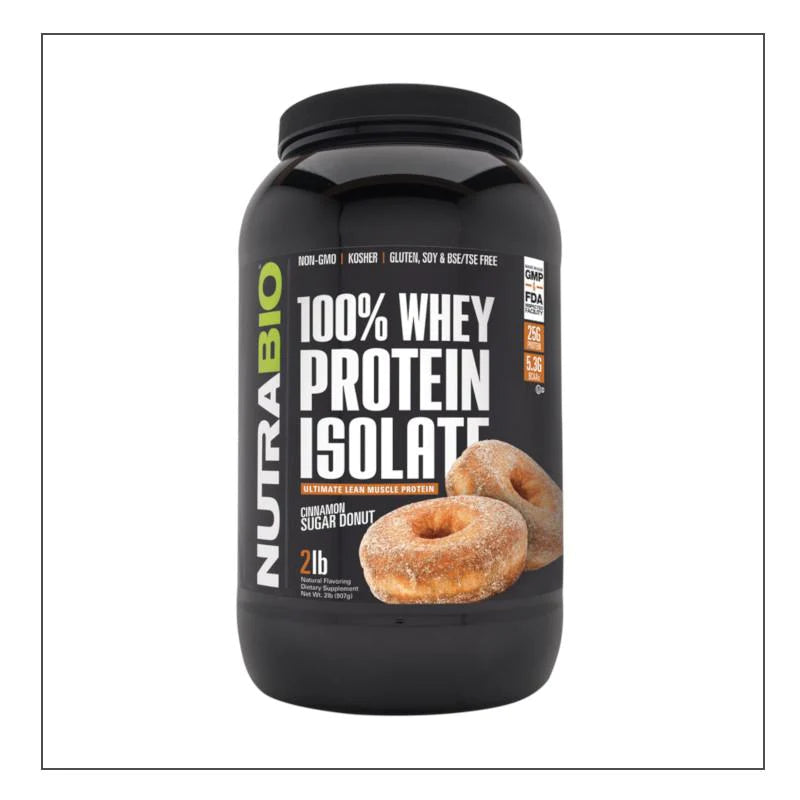 Nutra Bio 100% Whey Isolate